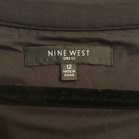 Size 12 Black Nine West Dress - Picture 3 of 3